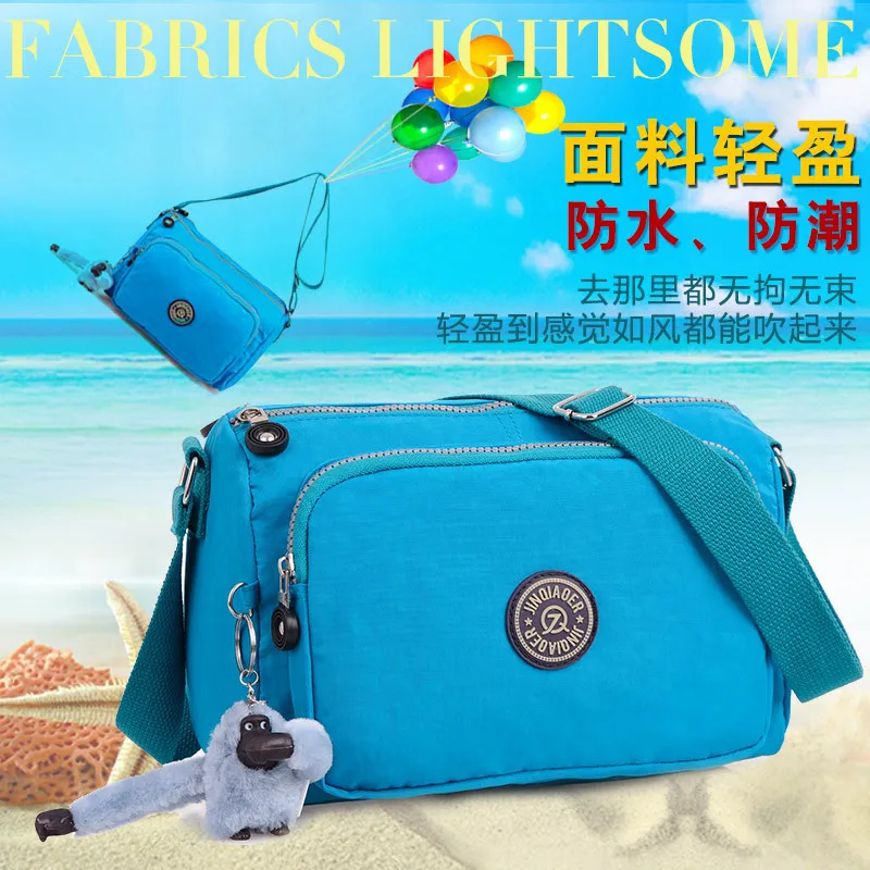 

2017 Summer New Style Waterproof Nylon Cloth Light WOMEN'S Bag Korean-style Simple Crossbody Bag WOMEN'S Fashion Handbag