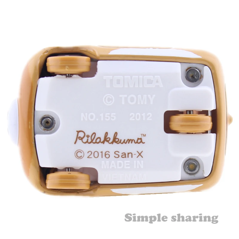 Takara Tomy Dream Tomica SP Rilakkuma машина для кошек популярные детские игрушки Моторные Машины