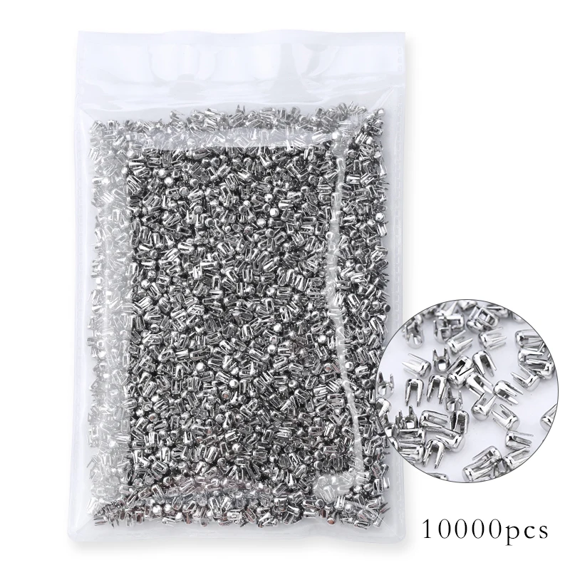 Torus Handheld Pearl and Rivet Setting Machine with Bead Screw Heads for DIY Fashion Accessories