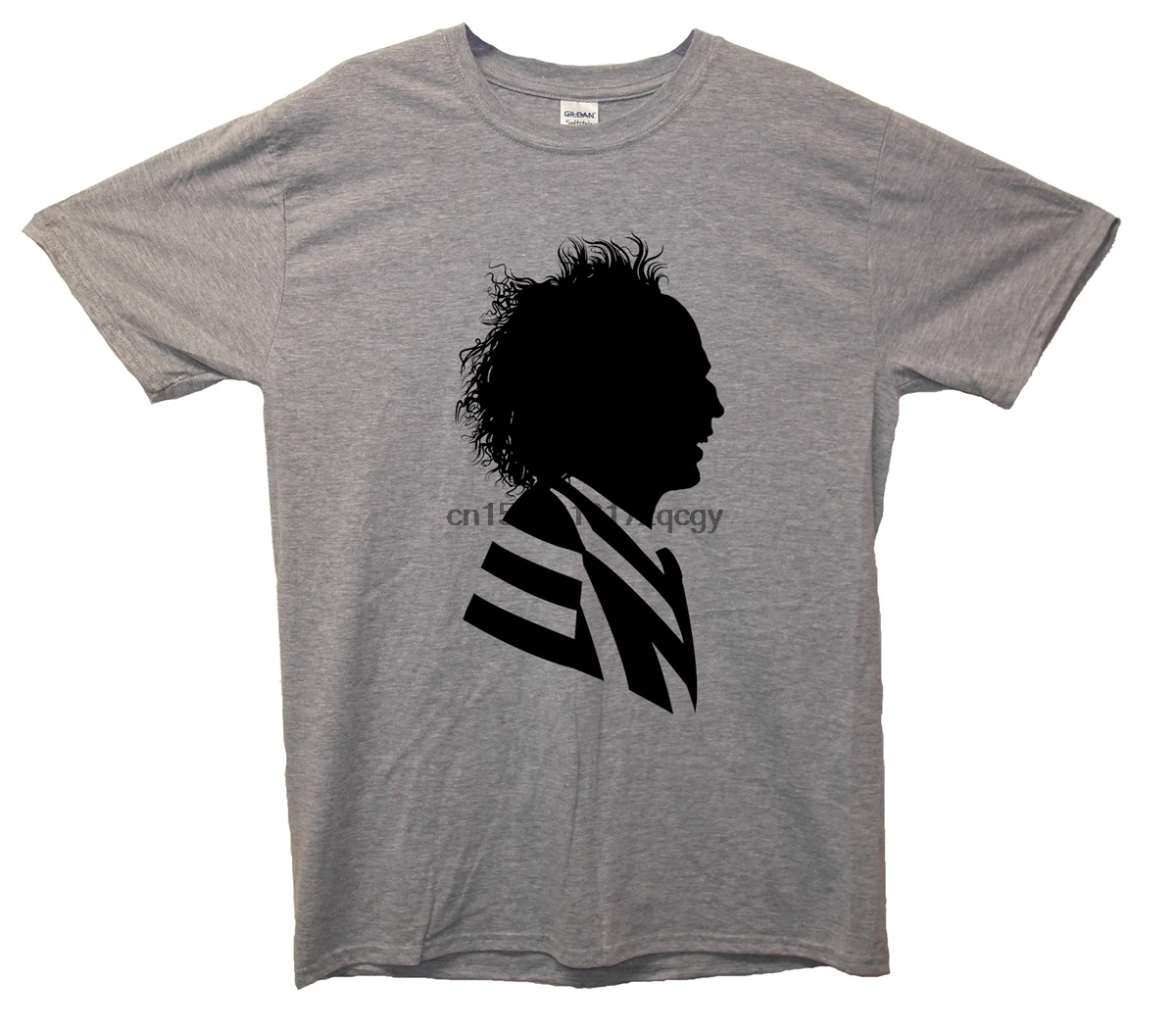 

Brand Beetlejuice Profile Silhouette T-Shirt Summer 2019 Men Short Sleeve T-Shirt