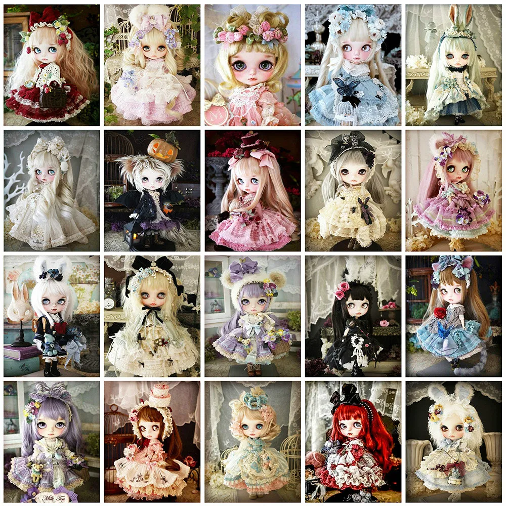 CraftArtGo 5D DIY Алмазная вышивка Долли полностью квадратные Стразы мозаика крестиком