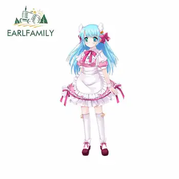 

EARLFAMILY 13cm x 6.3cm For Fairys Tale Motorcycle Car Stickers Vinyl Car Wrap Decal Anime Waterproof Suitable for VAN RV Decor