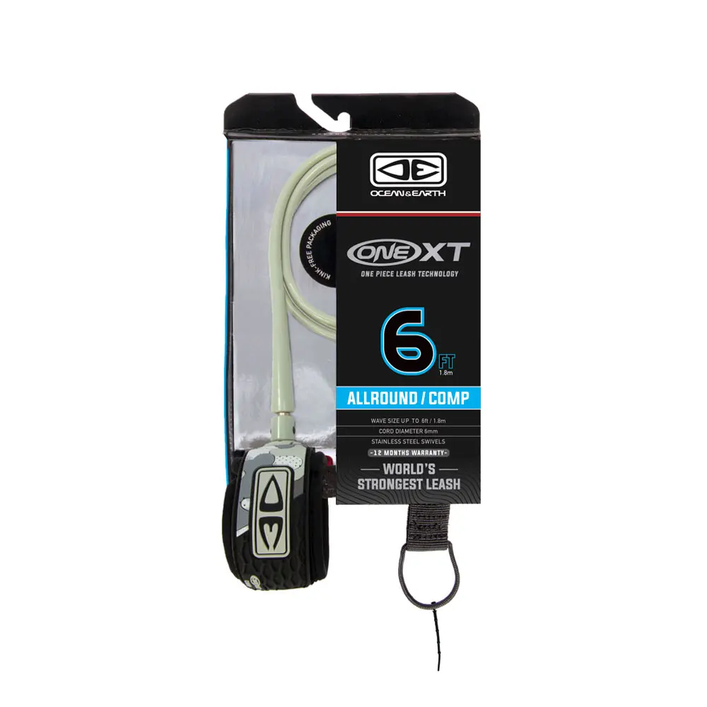 6Ɔ ONE XT Allround Comp один кусок 6FT 6 мм поводок|Серфинг| |