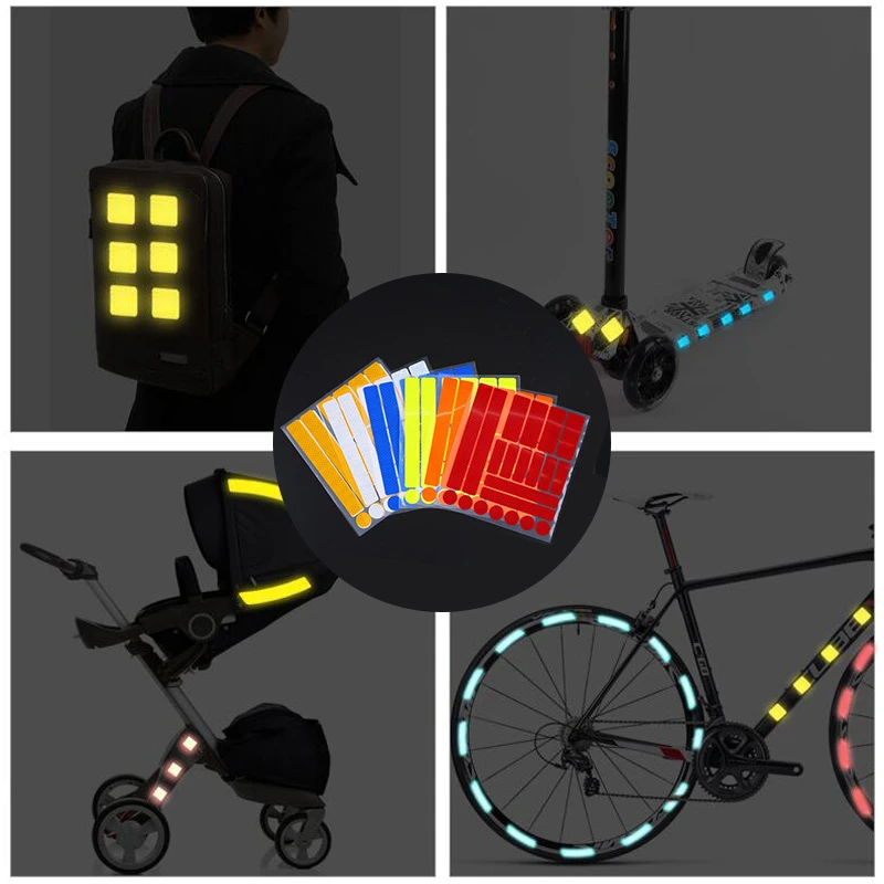 reflective tape bike frame