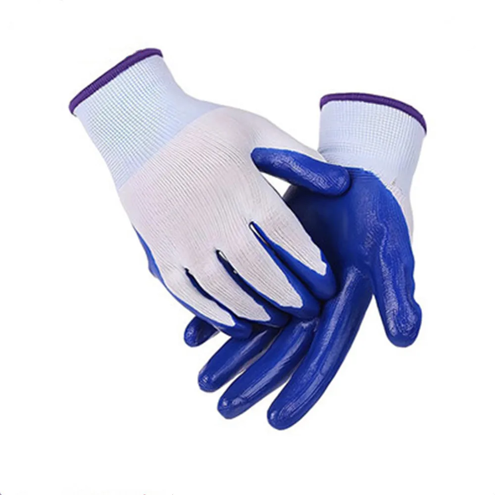 High Quality Work Gloves Safety Equipment Man Driving Glove Mining Safety Wear Resistant Rubber Gloves