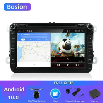 

Bosion Android 10.0 car DVD radio fit for rns510 VW passat jetta polo Car DVD GPS Stereo golf car multimedia RDS 65D-1