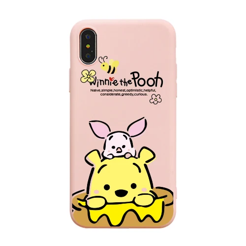 11 Милый чехол с мультяшной мышкой для iPhone 11 Pro X XS MAX XR 6 S чехол силиконовый Etui Coque для iPhone 6 6 S 7 8 Plus чехол для телефона - Цвет: 11