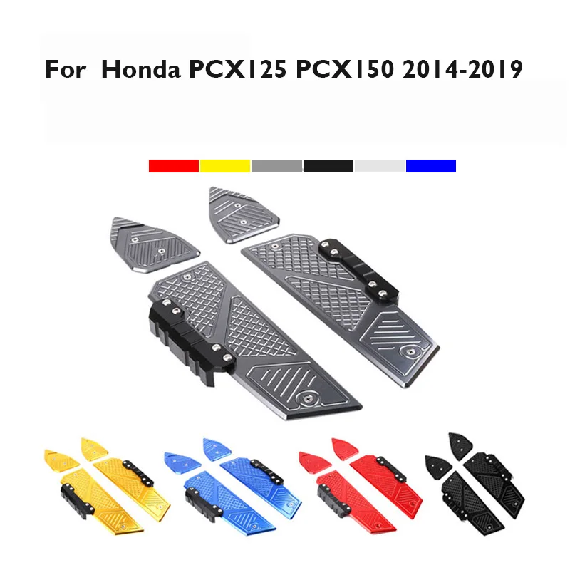 1 пара мотоциклетная Передняя Задняя Подножка для ног, подножка для Honda PCX150 PCX1250
