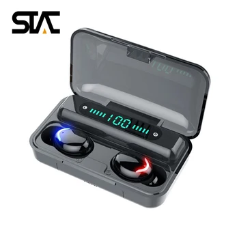 

F9-5c Earphones TWS 5.0 Bluetooth 2020 Hot Sales Waterproof 9D Stereo Sport Earbuds Wireless Earphone Headsets With Mic Charging
