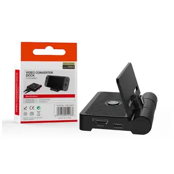 

TNS-19305 HDMI Video Converter for Switch Host Charging Dock Station Portable TV Conversion Folding Base Games Accessories