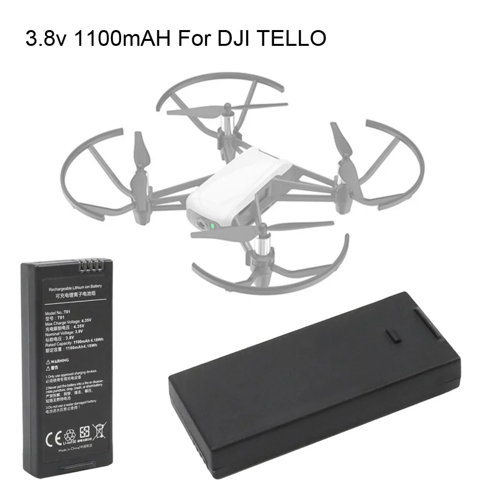Batterie Uav pour Drone Dji Tello Quadcopter, batterie de vol