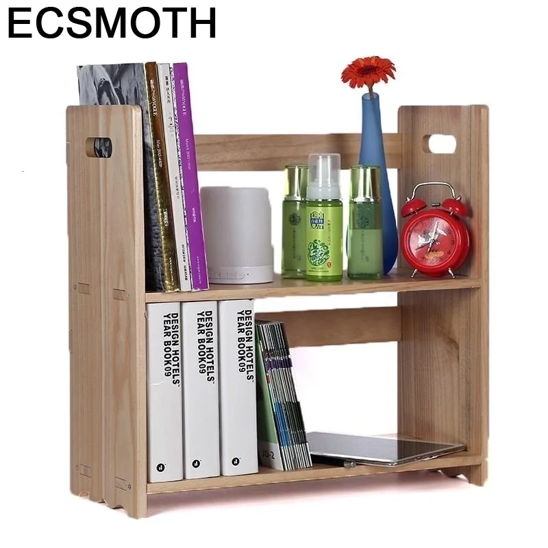 cheap Wall Mueble De Cocina Decoracao Boekenkast Home Furniture Industrial Libreria Bureau Meuble Retro Decoration Book Shelf Case