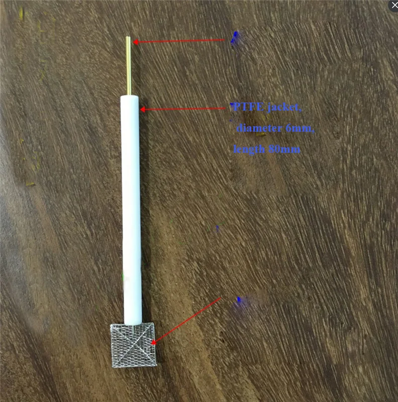 

Upgraded 10 * 10mm / 20mm platinum mesh electrode platinum auxiliary electrode comparison electrode