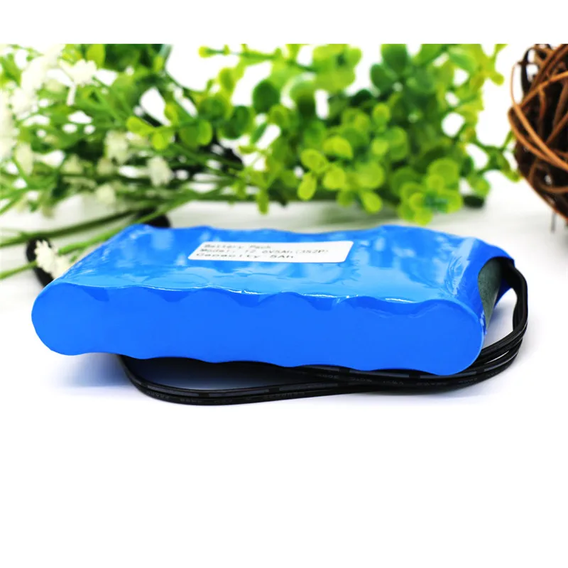 Новая 12v батарея 18650 литиевая батарея 8800mAh перезаряжаемая батарея 11,1/12,6 V Портативная перезаряжаемая литиевая батарея/CCTV монитор