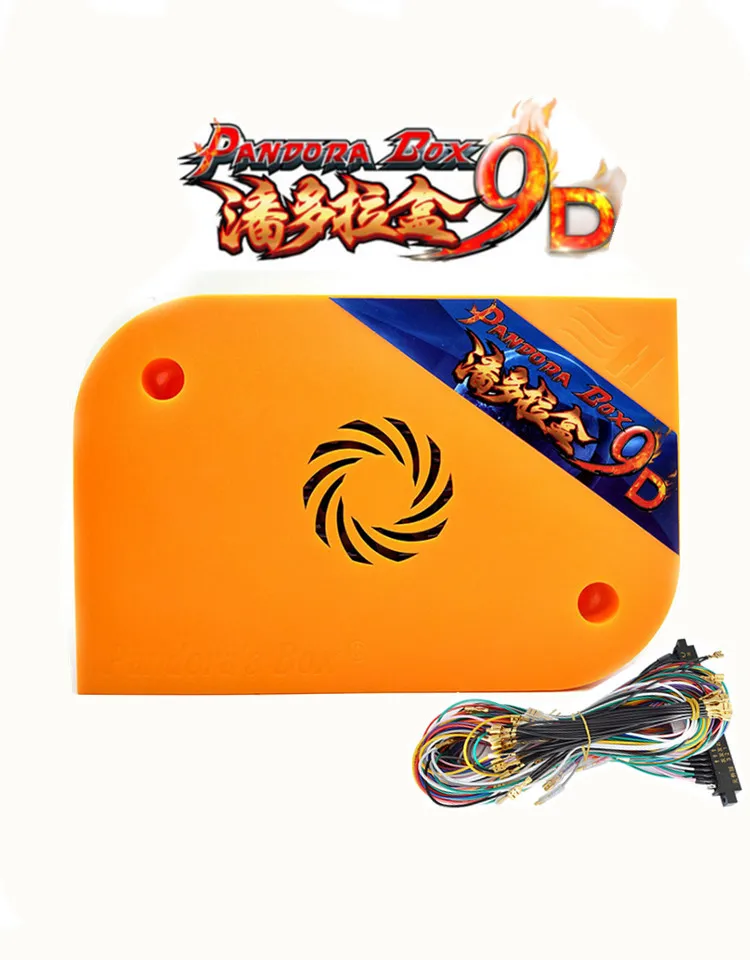 Pandora Box 9D аркадная версия JAMMA мульти Игровая плата 2222 в 1 Поддержка HDMI VGA для аркадной коробка механизма - Цвет: Белый