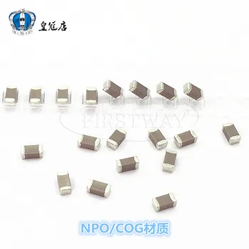 

100pcs MLCC capacitance 1206 10PF 1000V 1KV NPO 5%