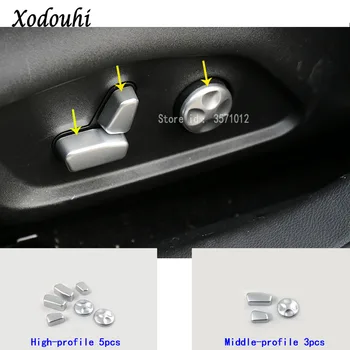 

For Jeep Compass 2017 2018 2019 2020 Car Styling Cover Detector Stick Seat Adjustment Knob Button Switch Trim Accessories Frame