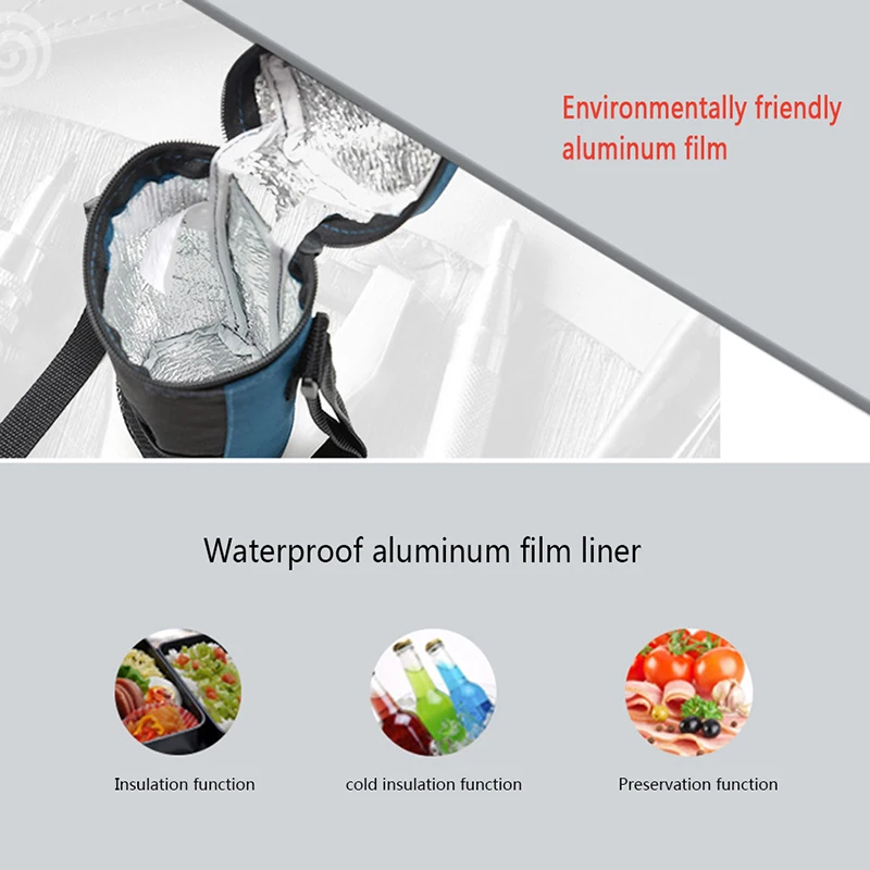 Высококачественная сумка, изолированная сумка-переноска для вина, сумка-тоут с плечевым ремнем, переносная Дорожная сумка-холодильник для вина