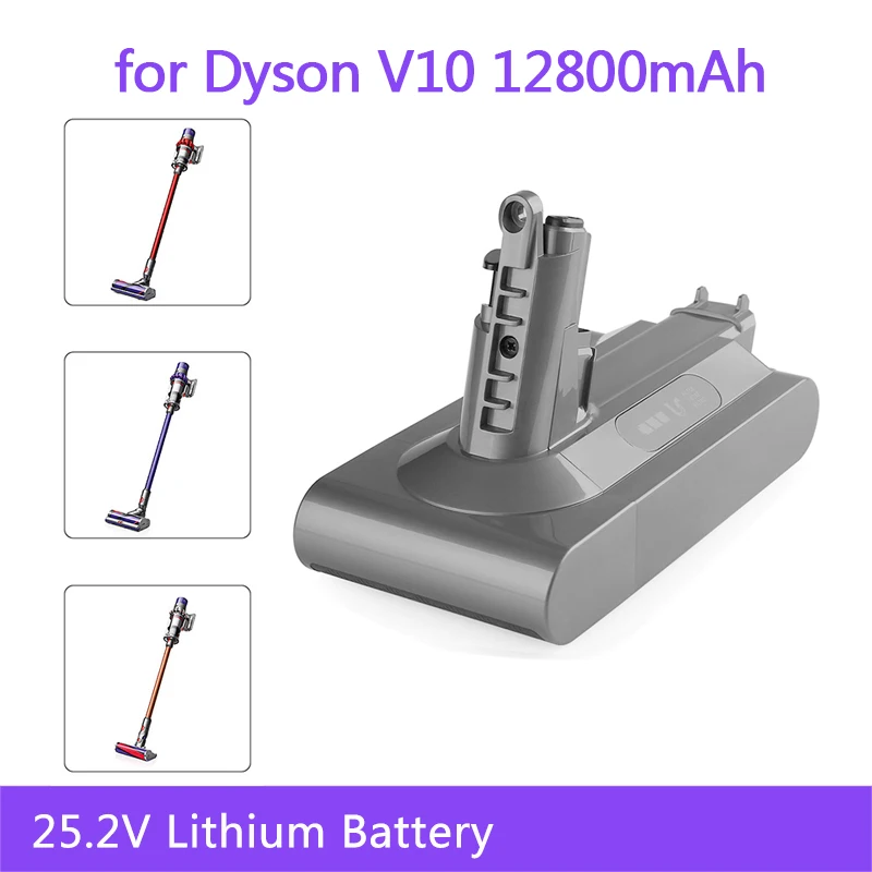 Новый Сменный аккумулятор 25 2 в 12800 мАч для пылесоса Dyson V10 | Электроника