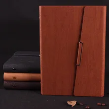 Высший сорт креативный свободный блокнот со съемными листами бизнес Tri-fold Page Ноутбук канцелярские принадлежности A5-Style кожаный ноутбук PDA Ноутбук Customiza