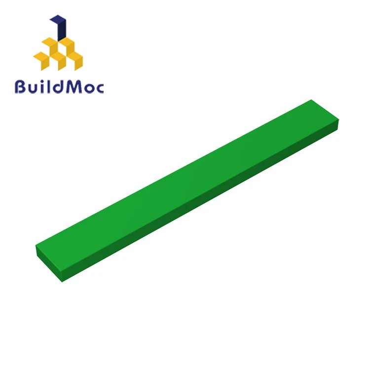BuildMOC Совместимость для 4162 1x8For строительные блоки части DIY логотип развивающие Подарочные игрушки