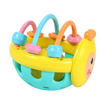 

Dumbbell Rattle Hand Beating Educational Toys Kid Cartoon Cute Rattle Baby Toys Kids Ball Games Gifts