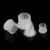 500/1000pcs S/M/L/XL Tattoo Plastic Tattoo Ink Cup Cap Pigment Clear Holder Container Cap With Bottom For Needle Tip Grip Supply