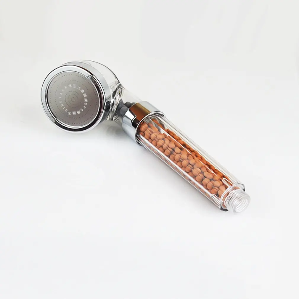 

Negative Ion Shower Bathtub Pressurized Water Saving Large Handheld Spa Shower Head Shower Set