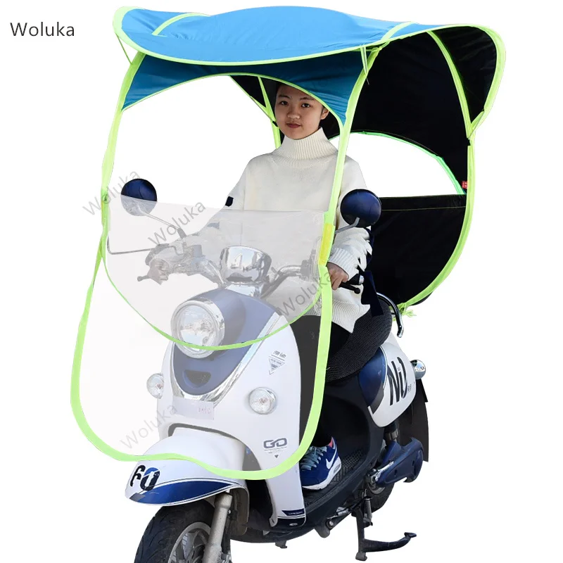 Electric car canopy motorcycle thickening carport bicycle windshield sunscreen umbrella cover CD50 Q02