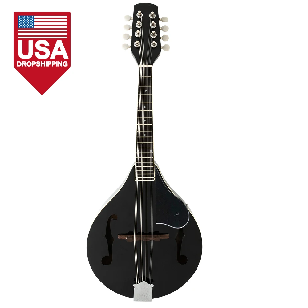 

Elegant Mandolin with Guard Board Black