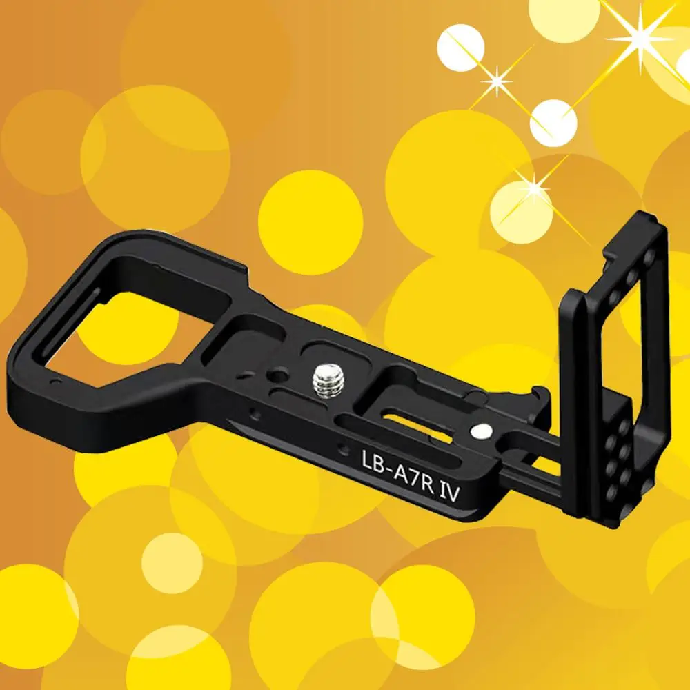 

Quick Release Plate L Bracket Vertical Camera Extension Scalable for Sony a7RIV a7 R IV ILCE-7RM4 A7RM4 Arca Swiss RRS Markins
