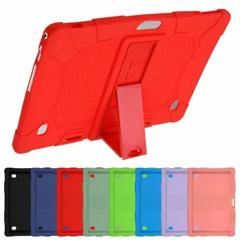 

Universal Silicone Folding Cover Case Stand Compatible For 10.1 inch Android Tablet PC Shockproof Silicone Cover Case Stand