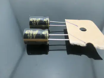 

2pcs JAPAN Panasonic FM 470uf 10V 470mfd Impedance Electrolytic Capacitors