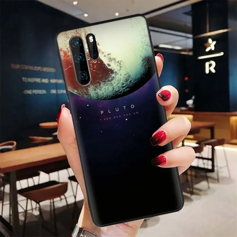 Черный мягкий чехол для huawei P30 P20 P10 Lite Pro P Smart Z mate 30 10 20 Lite - Цвет: BD074-4