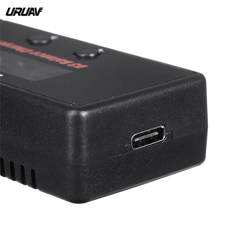 URUAV U3 18W 2A/3A type-C зарядное устройство для 2-3S LiPO/LiHV/LiFe/литий-ионный аккумулятор для RC гоночный fpv-дрон модель S