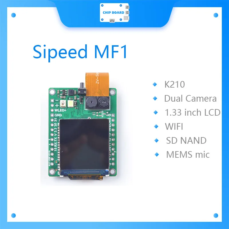 Sipeed MF1 AI + IoT автономный модуль распознавания лица в реальном времени K210 |