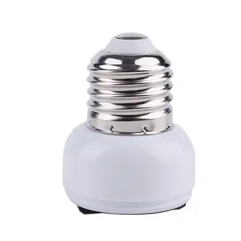 

10pcs Screw Bulb Light Holder Connector Household Durable E27 Lamp Socket Lighting Fixture Converter Lamp Base Accessories