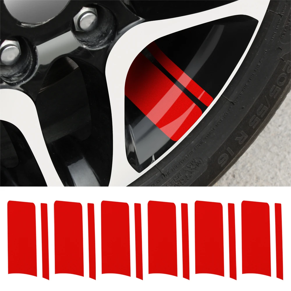 6 x Citroen Alloy Wheel Stickers Berlingo C4 C5 Xsara Picasso Adhesives