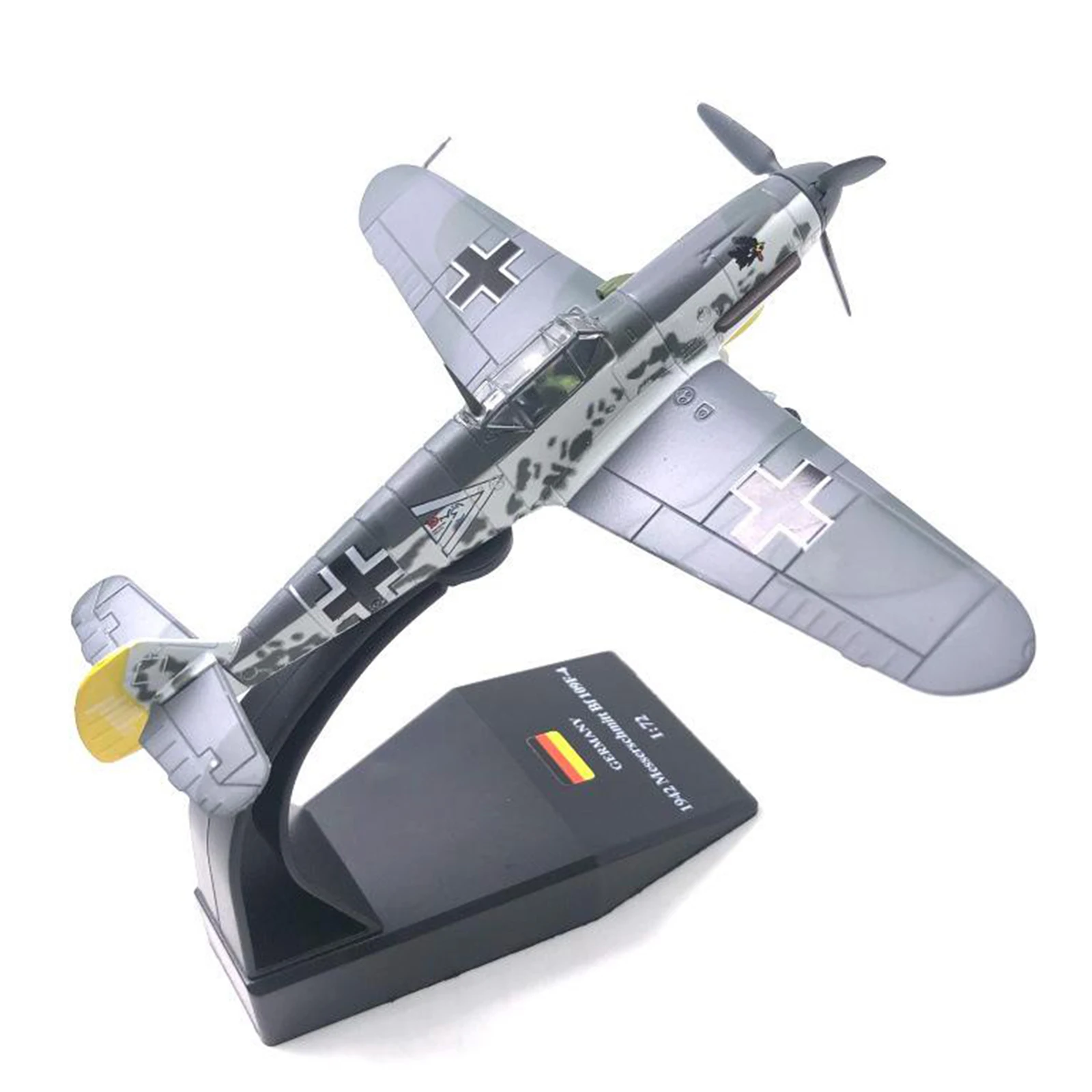 1/72 масштаб Германия BF109F-4 истребитель второй мировой войны военный самолет сплав