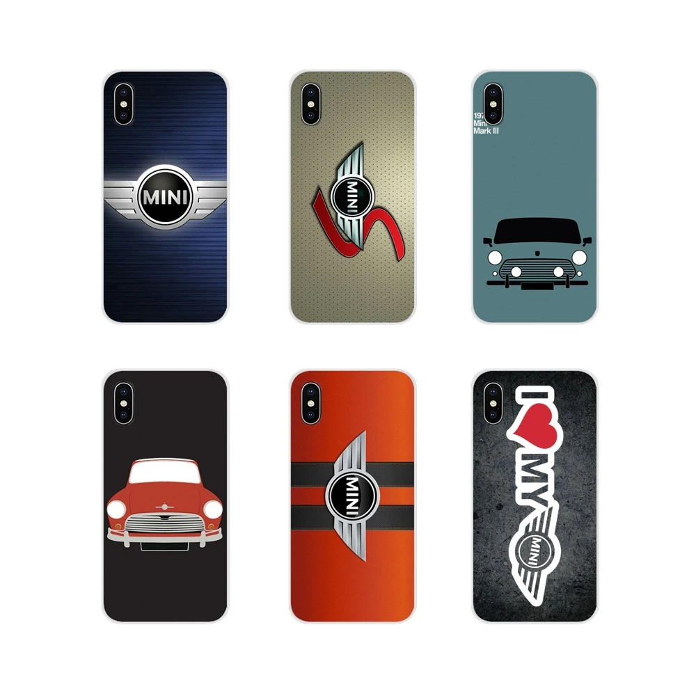 Аксессуары чехлы для телефонов Mini Cooper Jcw Logo Apple iPhone X XR XS MAX 4 4S 5 5S 5C SE 6 6S 7 8 Plus ipod touch