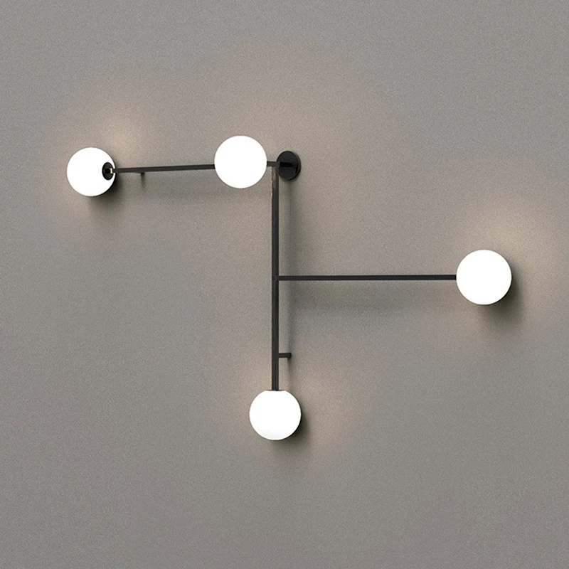 

Modern LED Wall Lamp Designer Lighting Aluminium Living Bed Room Stairs Hotel Engineering Wall Scones