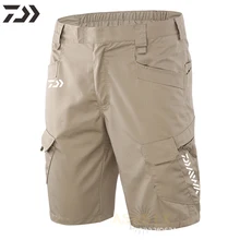 Штаны Daiwa мужские для рыбалки, дышащие быстросохнущие шорты для рыбалки, прочные повседневные уличные спортивные, одежда для рыбалки Штаны Daiwa мужские для рыбалки, дышащие быстросохнущие шорты для рыбалки, прочные повседневные уличные спортивные, одежда для рыбалки