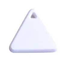 Треугольная форма ПЭТ трекер беспроводной умный ключ искатель анти-потеря напоминание сигнализация локатор тег ключ искатель gps локатор устройство