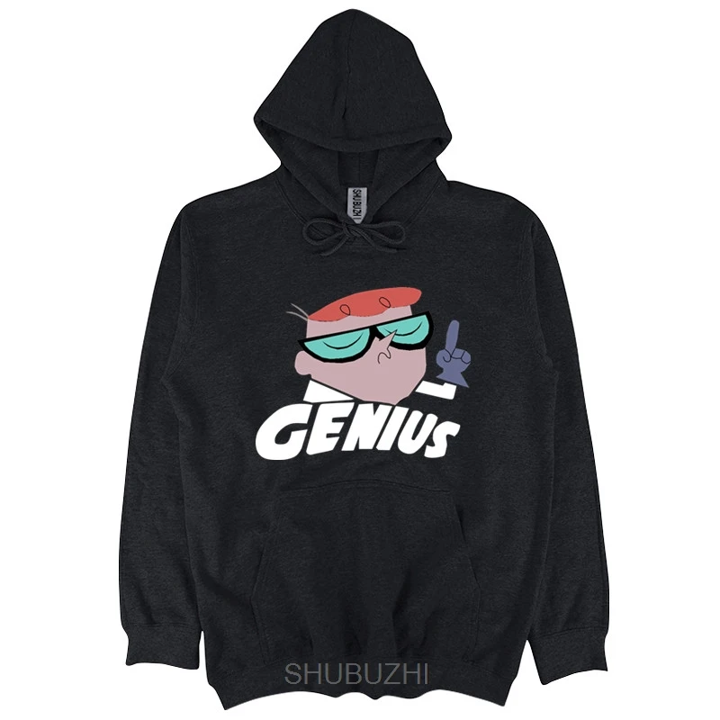Мужские толстовки зимние повседневные хлопковые уличные Dexter's Laboratory Dexter Genius