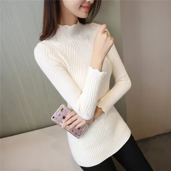 

2020 Poncho Pullover Promotion Cotton Feminino Sweater Women The 28 Women's New Slim Stretch Knit Shirt Winter F1863