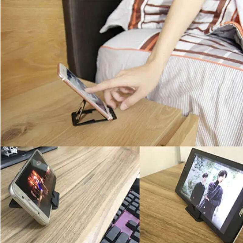 High Quality Aluminum Alloy Card Stand Rack Anti-slip Durable Portable Bracket Support Accessories Desk Phone Holder Card Base mobile phone stand