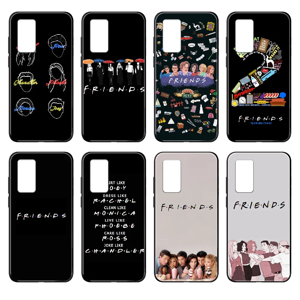 TV series US drama Friends Phone case cover hull For Huawei nova P Y 2 3 6 7 8 9 10 20 30 I Smart Plus Z Lite Pro II black shell | Мобильные