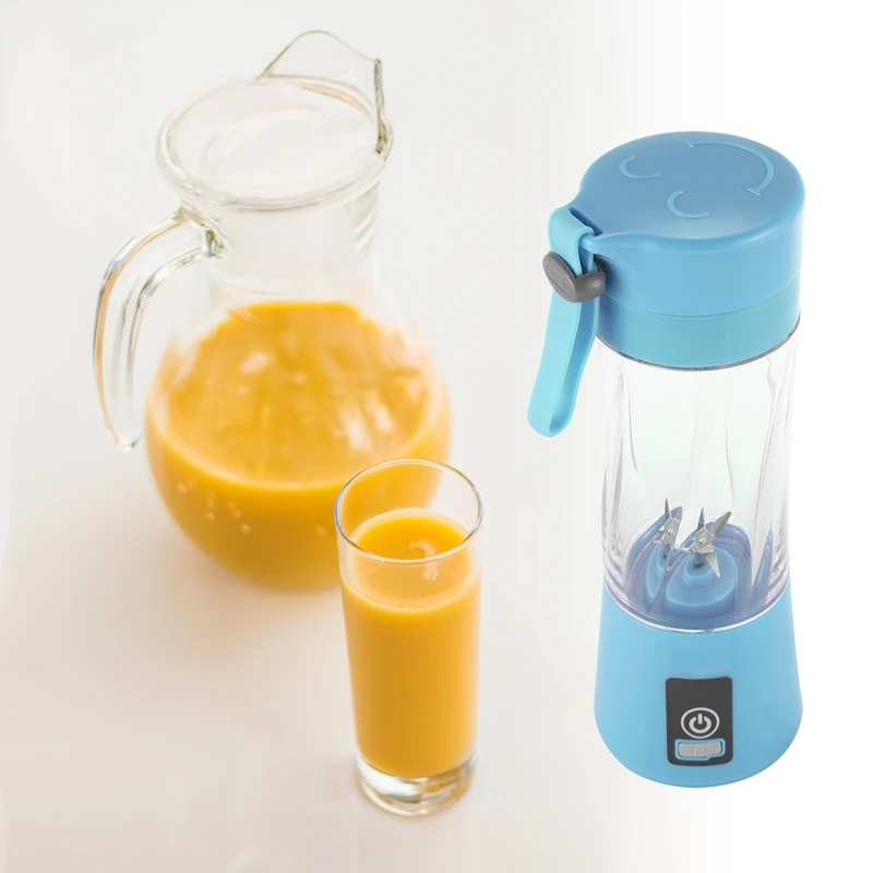 Портативный USB Перезаряжаемый блендер миксер 6 лезвий соковыжималка ручной смузи мини сока чашка электрическая соковыжималка