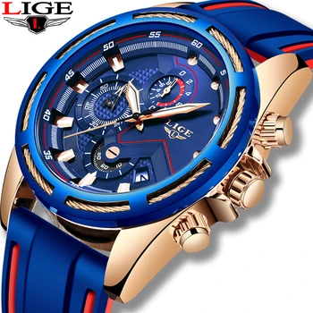 

Watches Mens 2019 Top Brand Luxury LIGE Fashion Business Quartz Men Watch Military Waterproof Sprot Wristwatch Relogio Masculino