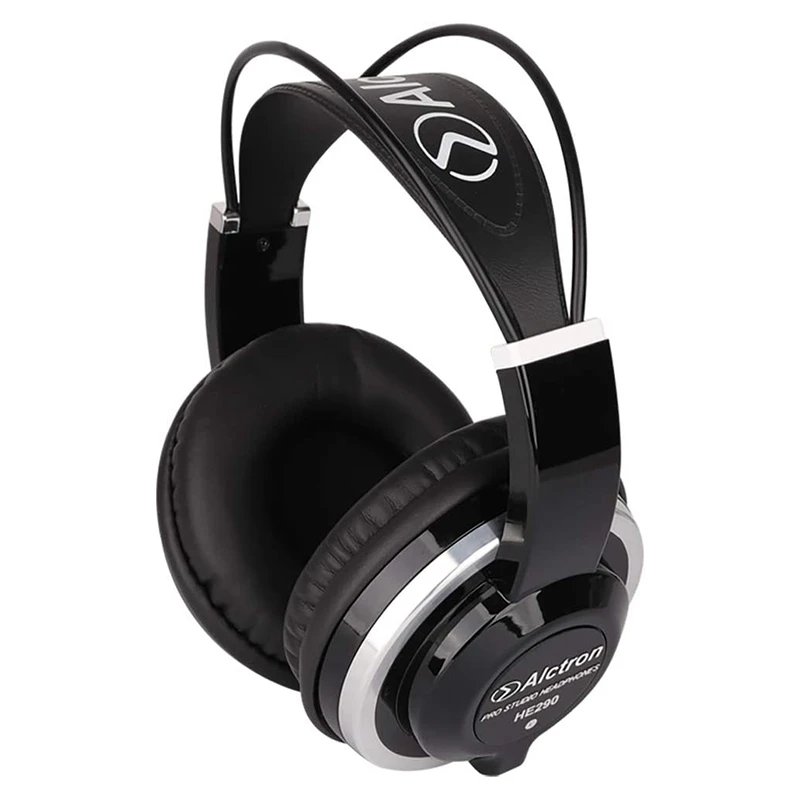 Alctron HE290 Closed Monitor Headphone Adjustable Headphone Beam Comfortable Earmuff